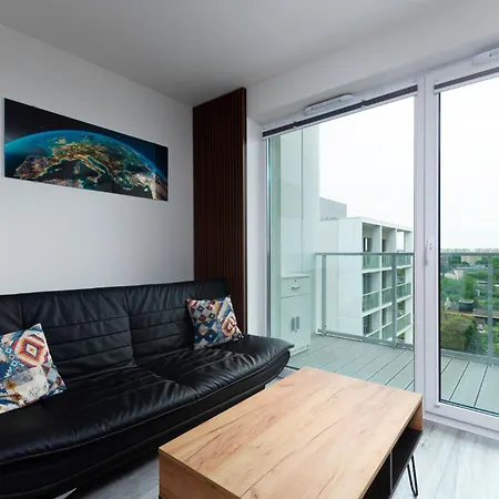 Apartament Braniborska City View Wrocław